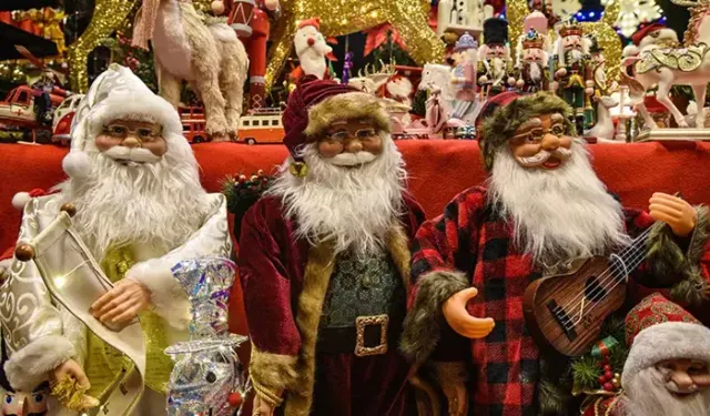 Antalya'da Noel Baba kostümüne büyük ilgi