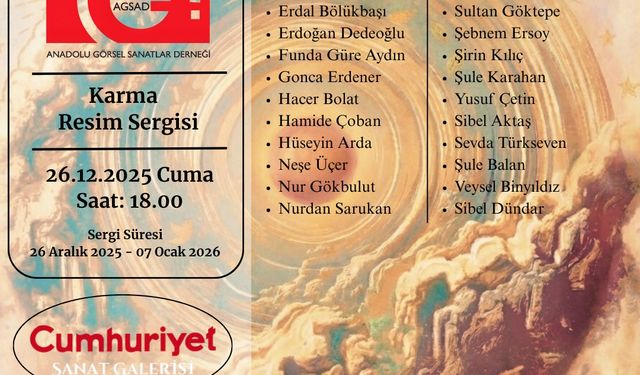 AGSAD’dan Ankara’da karma resim sergisi