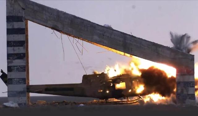 AKINCI, TOLUN mühimmatlarıyla hedefleri tam isabetle vurdu