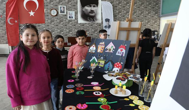 ÇEM Öğrencilerinden Sanata Yaratıcı Dokunuş