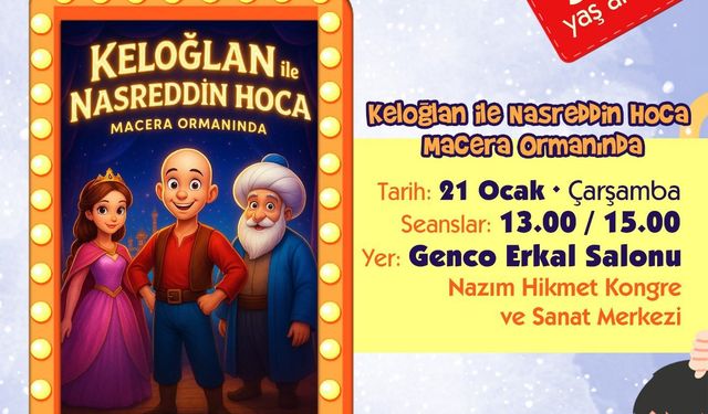 Sömestir Tatiline Tiyatro Keyfi: Çocuklar Nazım Hikmet’te Buluşuyor