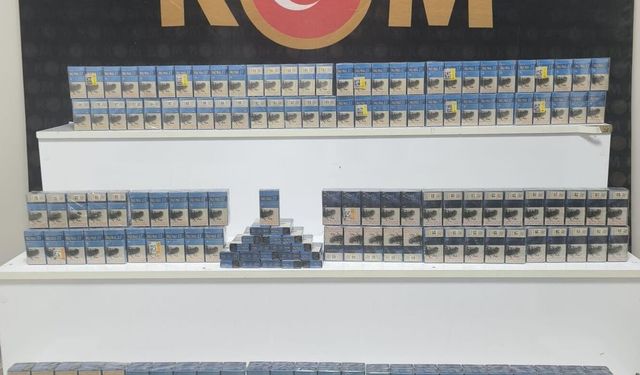 Kırşehir'de kaçak sigara operasyonu