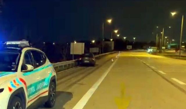 Edirne TEM’de Ters Yön Kazası: 2 Yaralı