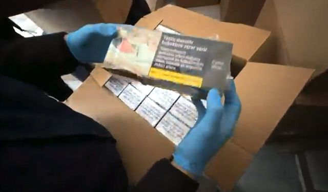 Edirne'de kaçak tütün operasyonu!