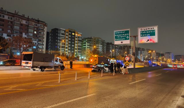 Etimesgut’ta Zincirleme Kaza: 1 Ölü, 2 Yaralı