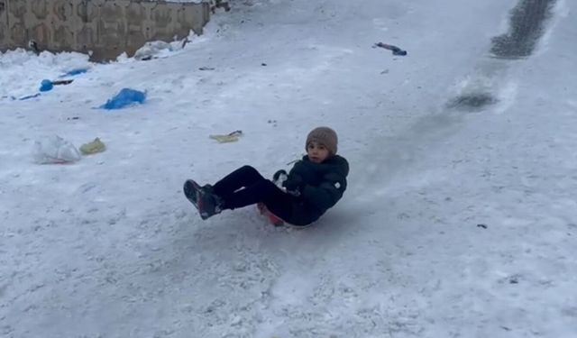 Gaziantep'te çocuklar tkarın keyfini sürdü