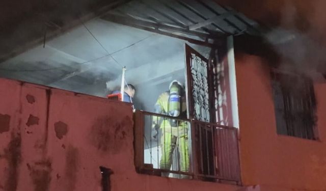 İzmir’de müstakil evde yangın: 1 ölü