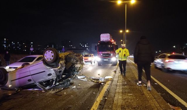 Kayseri’de feci kaza: 3 kişi yaralandı