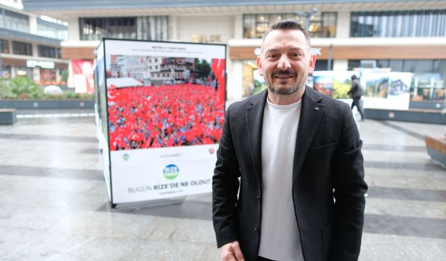 Yağmur altında fotoğraf sergisine yoğun ilgi