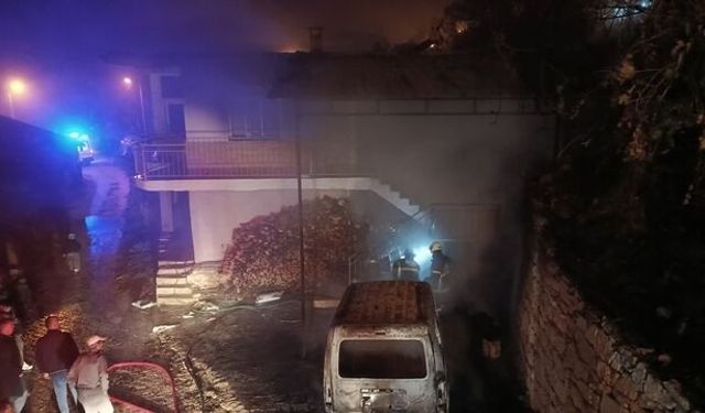 Burdur Çeltikçi’de Gece Yangını: Bir Ev Kullanılamaz Hale Geldi