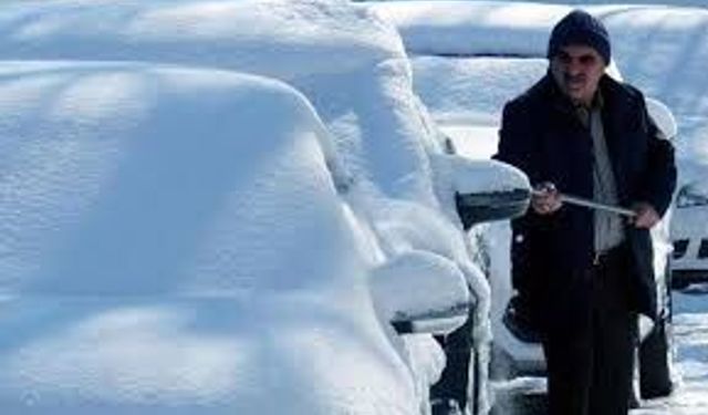 Erzurum’da Karın Ardından Dondurucu Soğuk Etkili Oldu