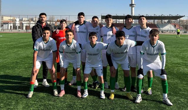 Kızılcahamam Belediyespor U-15 takımı deplasmandan puanla döndü