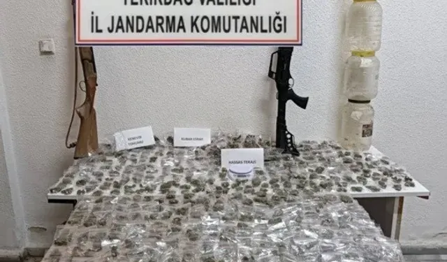Kümes Baskınında Kilolarca Uyuşturucu Ele Geçirildi