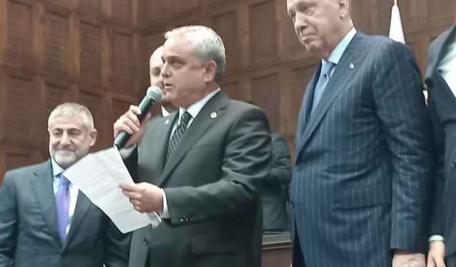 ROZETİ TAKTI ERDOĞAN’A SELAMA DURDU