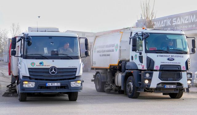 Etimesgut Belediyesi’nden Kapsamlı Temizlik Çalışması!