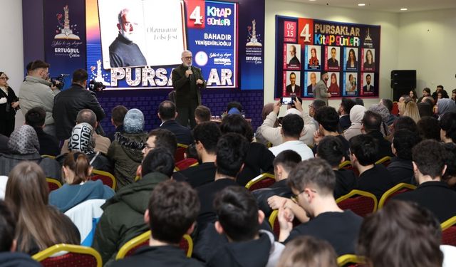 Pursaklar 4. Kitap Günleri kapılarını açtı: Kültür ve edebiyat buluşması başladı