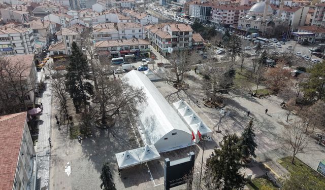Çubuk'ta 1000 Kişilik İftar Çadırı Kuruldu