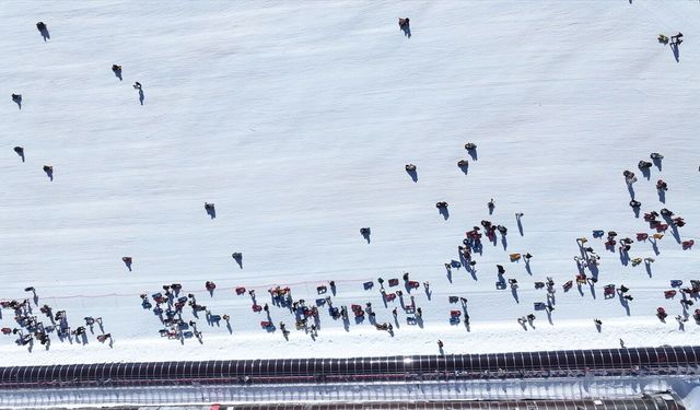 Erciyes yarıyıl tatilinde 1 milyon 400 bin ziyaretçi ağırladı