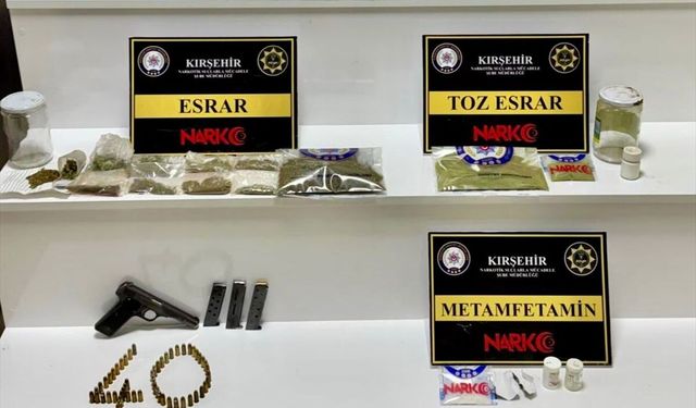 Kırşehir'de Uyuşturucu Operasyonu!