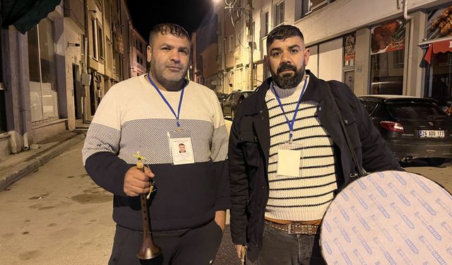 Ramazan Davulcuları Sahur Mesaisinde