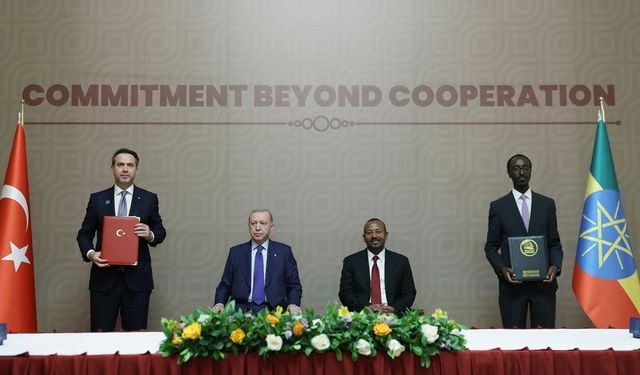 Türkiye ile Etiyopya Arasında Anlaşmalar İmzalandı!