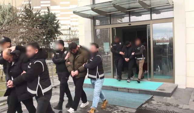 Ankara'da suç örgütüne operasyon!