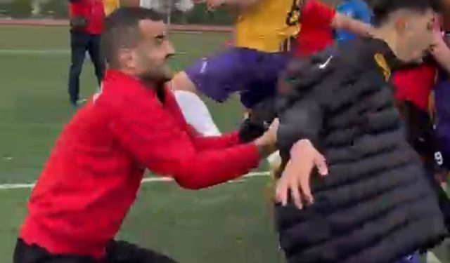 Bartın’da Amatör Lig Maçında Kavga