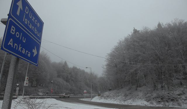 Bolu Dağı'nda sis!