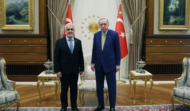 Cumhurbaşkanı Erdoğan, HÜDA PAR Lideri Yapıcıoğlu’nu Ağırladı