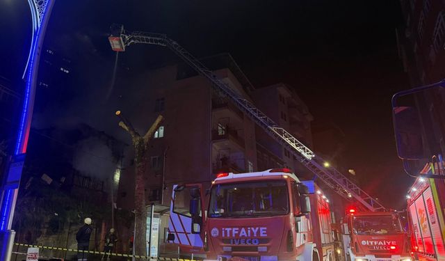 İzmit’te metruk binada yangın