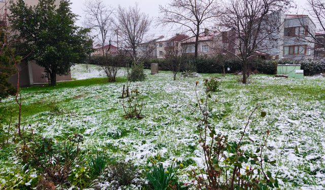 Keşan’da kar etkisini artırdı