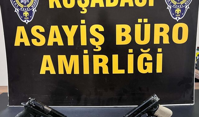 Kuşadası’nda 2 Firari Hükümlü Yakalandı: Evde Silah ve Fişek Ele Geçirildi