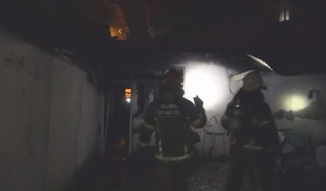 Osmangazi’de Ev Yangını