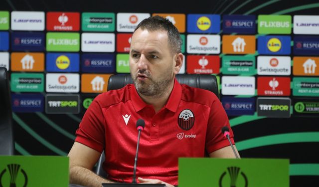 Samsunspor - Shkendija maçının ardından açıklamalar
