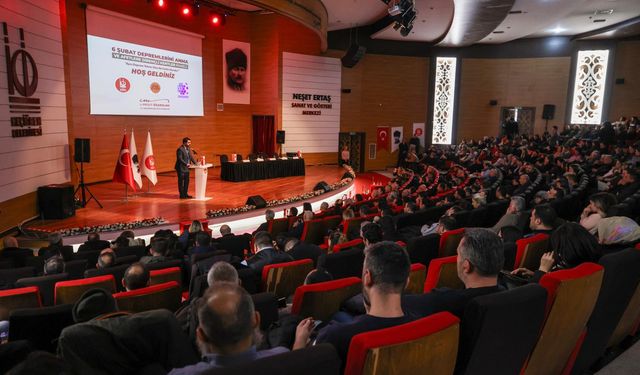 Keçiören’de 6 Şubat depremleri anıldı