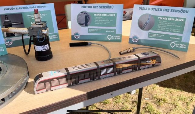 Kayseri Büyükşehir Belediyesi Ulaşım AŞ’den Raylı Sistemlerde Yerli Hamle