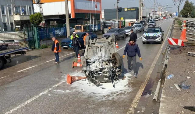 Kocaeli'de korkutan kaza