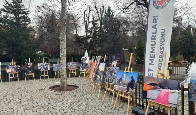 Kuğulu Park’ta 6 Şubat Sergisi!