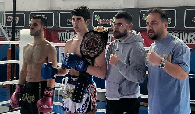 Serin Fight’ten Çifte Zafer: Çağan ve Yiğit Şampiyon Oldu!