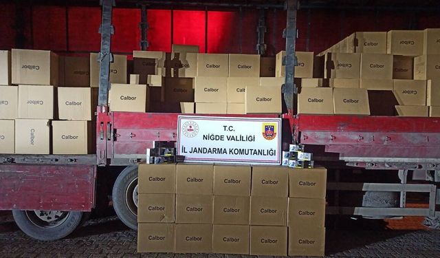 8 milyon 800 bin kaçak sigara ele geçirildi