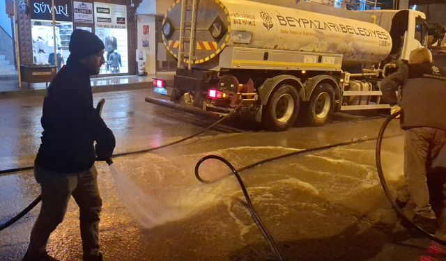 Beypazarı’nda Bayram Öncesi Temizlik Seferberliği