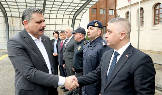 İçişleri Bakanı Mustafa Çiftçi Kızılcahamam’da Polislerle Bayramlaştı