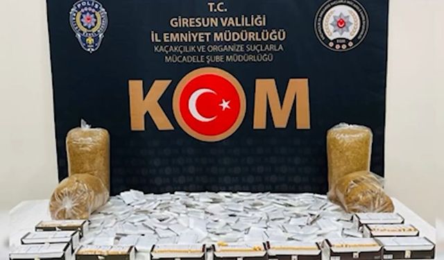 79 ilde tütün operasyonu: 337 şüpheliye işlem, 100 milyon TL’lik kayıp önlendi