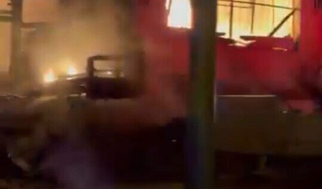 Aydın Sultanhisar’da Ahşap Ev Yangını
