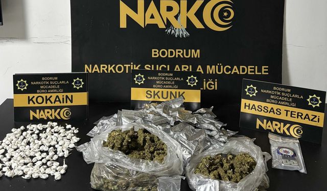 Bodrum’da Uyuşturucu Operasyonu: 3 Şüpheli Tutuklandı