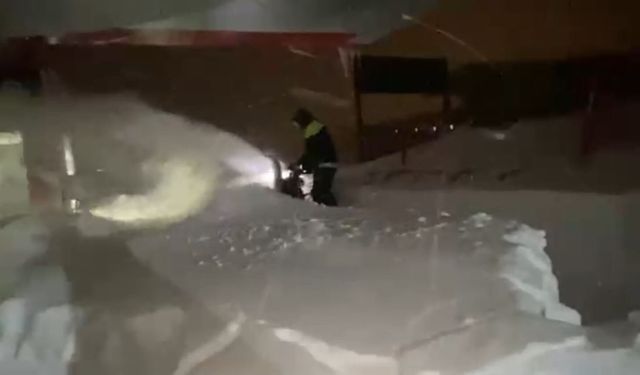 Erciyes’te Kar Kalınlığı 3 Metreye Ulaştı