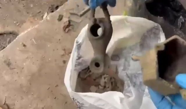 Gaziantep'te tarihi eser operasyonu yapıldı!
