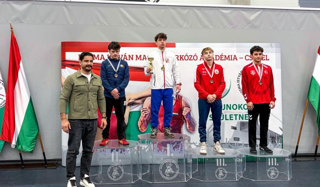 Genç millilerden büyük başarı: Budapeşte’de şampiyonluk geldi