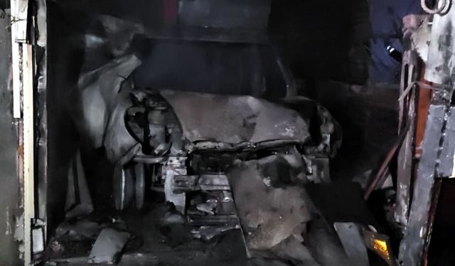 Yangında mahsur kalan köpekleri kurtarmak için seferber oldular!
