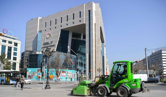 Ramazan Bayramı Öncesi Ankara’da Yoğun Temizlik Mesaisi